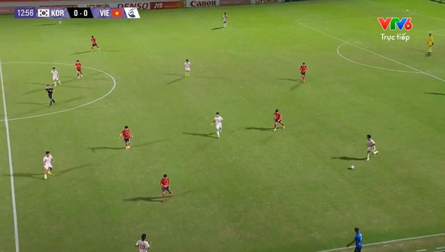 Diễn biến trận đấu U23 Việt Nam vs U23 Hàn Quốc: Sức ép nghẹt thở - Ảnh 1.