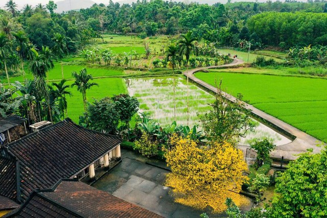 Ph&aacute;t hiện ng&ocirc;i l&agrave;ng rộng hơn 270 ha c&oacute; 8 nh&agrave; cổ trăm tuổi, nổi tiếng với chiếc b&agrave;n kh&ocirc;ng cần đẩy vẫn xoay - Ảnh 1.