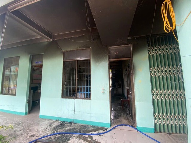Thông tin mới vụ phó hiệu trưởng tử vong sau đám cháy tại trường tiểu học - Ảnh 1.