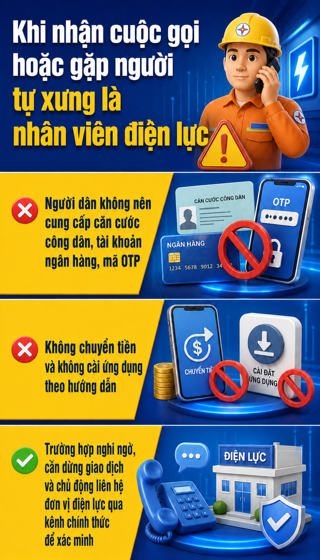 Tất cả người dân đang sử dụng điện chú ý thông báo mới nhất từ công an - Ảnh 2.