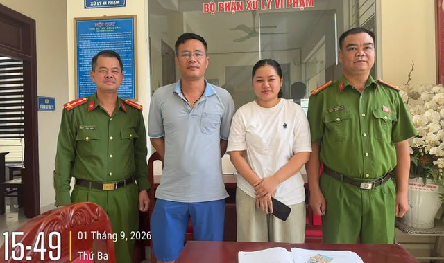 Công an xác minh giao dịch chuyển khoản 400 triệu đồng vào lúc 14 giờ 48 phút - Ảnh 1.
