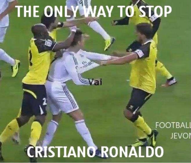  	Cách tốt nhất để truy cản Cris Ronaldo