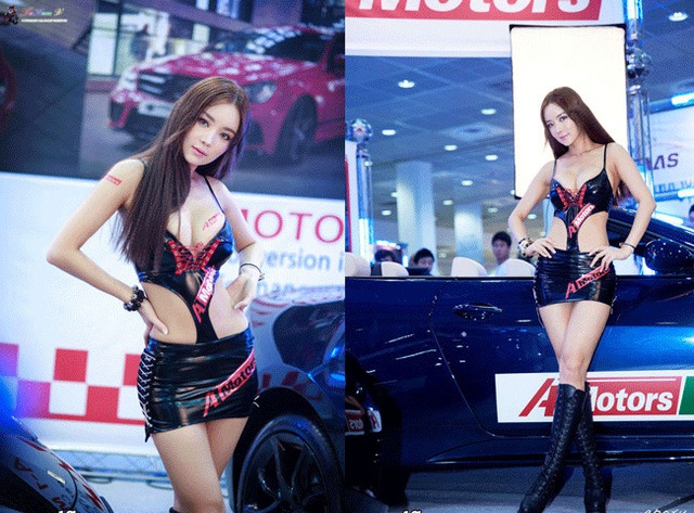 Dàn chân dài tại Seoul Auto Salon 2013