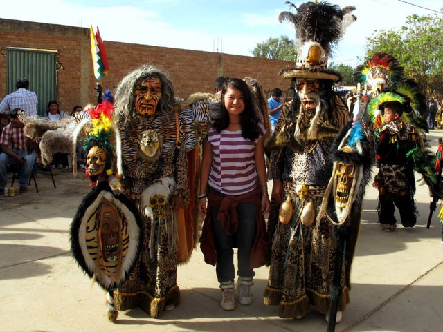  	Huyền Chip trong Lễ hội tại Bolivia