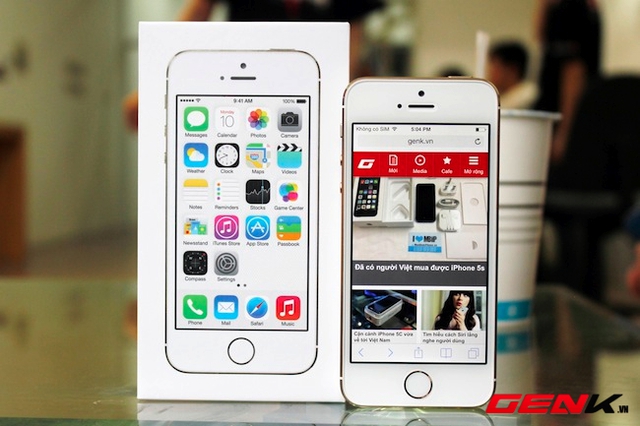 Chi phí sản xuất iPhone 5s chỉ hơn 4 triệu đồng