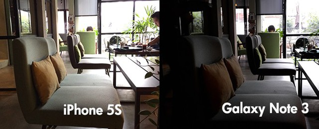 So sánh ảnh chụp từ Galaxy Note 3 và iPhone 5S tại VN