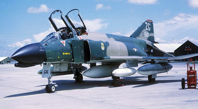 F-4C Wild Weasel IV tại căn cứ không quân Korat ở Thái Lan năm 1972