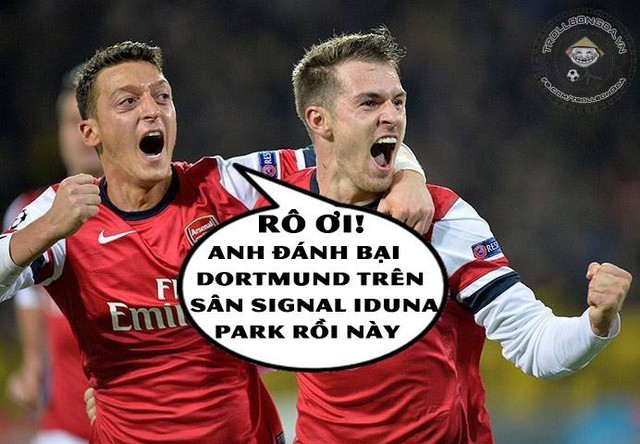 
	Nhìn Arsenal thắng Dortmund, Ronaldo có thấy tủi thân?