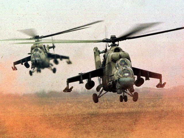 Kề rừ 1978 đến nay, trực thăng Mi-24 của Nga đã tham gia 20 cuộc chiến tranh và xung đột vụ trang khác nhau trên thế giới.
