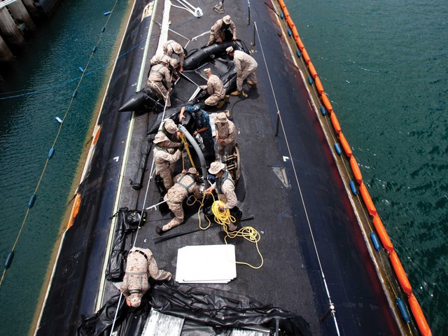 Tàu ngầm lớp Virginia thường hoạt động gần bờ và có thể nhanh chóng triển khai lực lượng đặc nhiệm.