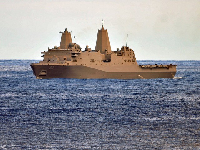 Tàu đổ bộ (LPD) lớp San Antonio là một phần quan trọng trong sức mạnh của Hải quân Mỹ.