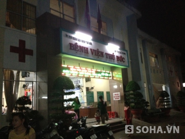 Bệnh viện quận Thủ Đức, nơi xảy ra cái chết chưa rõ nguyên nhân của cháu Võ Phan Kim Thanh