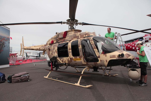 Trực thăng vũ trang Bell 407AH do công ty Bell Helicopter của Mỹ phát triển.
