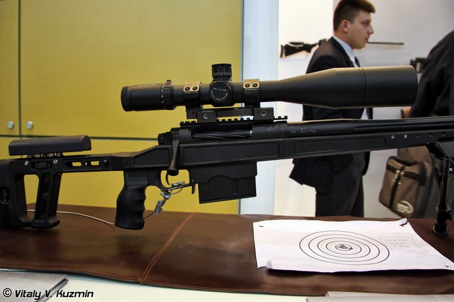 Chiêm ngưỡng súng bắn tỉa 'siêu chính xác' Oris T-5000 của Nga