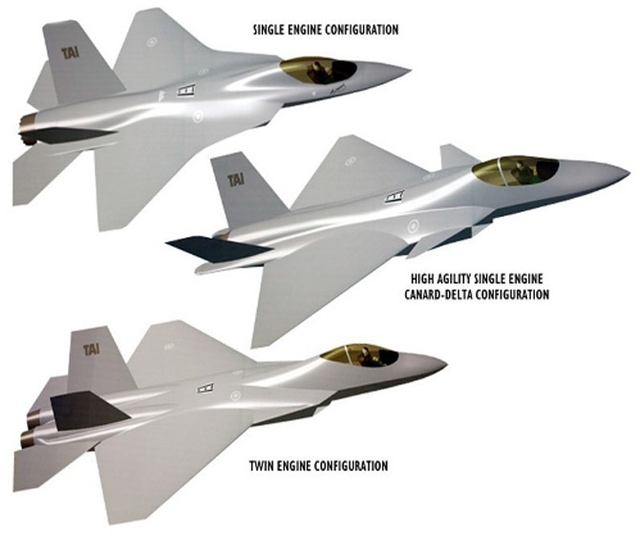 TFX của Thổ Nhĩ Kỳ dự kiến sẽ được sản xuất vào năm 2023, có khả năng tàng hình, tốc độ bay cao, cơ động, linh hoạt và có bán kính chiến đấu rộng. Về cơ bản theo các bản vẽ TFX với bề ngoài khá giống F-22 của Mỹ