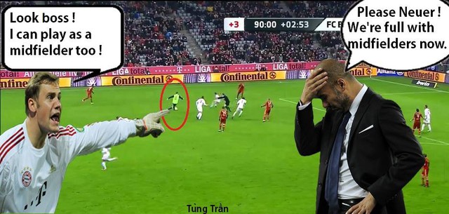 	Hàng tiền vệ của Bayern đông lắm rồi Neuer ạ!