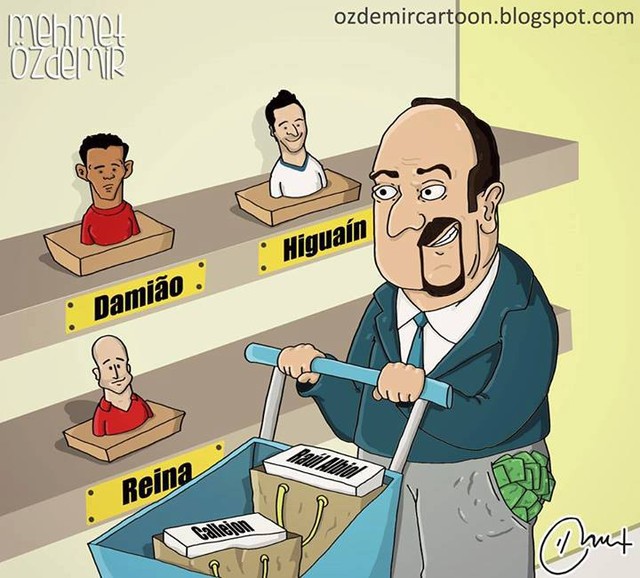 	Benitez - đối tác tin cậy hàng đầu của Real trong mùa Hè năm nay