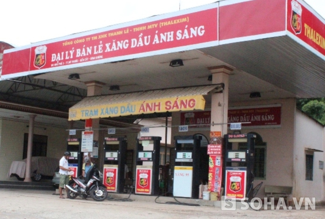 Cây xăng Ánh Sáng, nơi bọn cướp tấn công và cướp 40 triệu đồng