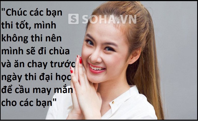 Ảnh chế: Thánh Quen, Chippy Polla, Angela Phương Trinh ... gửi lời chúc các sĩ tử