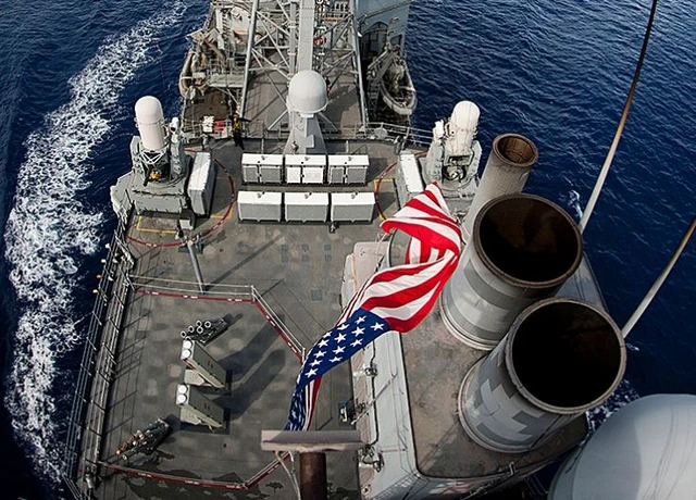 Tàu USS Cowpens tại Thái Bình Dương