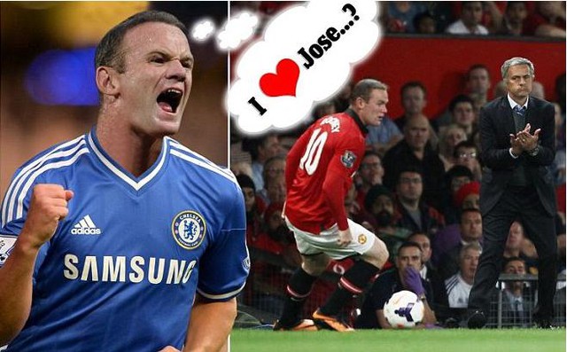 
	Rooney đã quyết định quay lưng với Mourinho