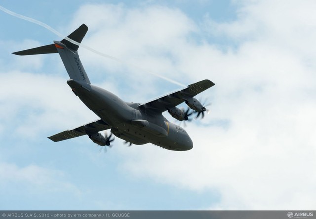 Cận cảnh 'gã khổng lồ' Tây Âu Airbus A400M 