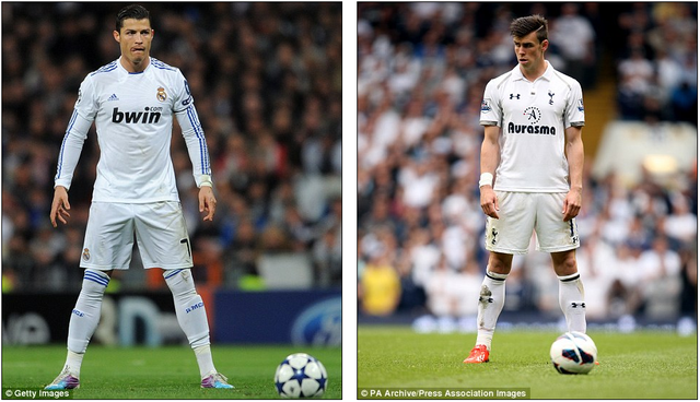 Sự trùng hợp đến khó tin giữa Bale và Ronaldo