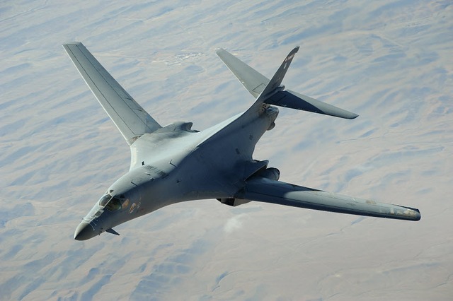 Mỹ có thể điều máy bay ném bom B-1B Lancers tham gia tấn công Syria.