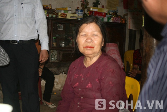 Cụ Phạm Thì Vì, mẹ của ông Nguyễn Thanh Chấn