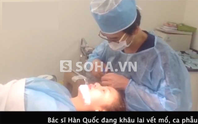 Cận cảnh cuộc phẫu thuật của 'Bà Tưng' Lê Huyền Anh