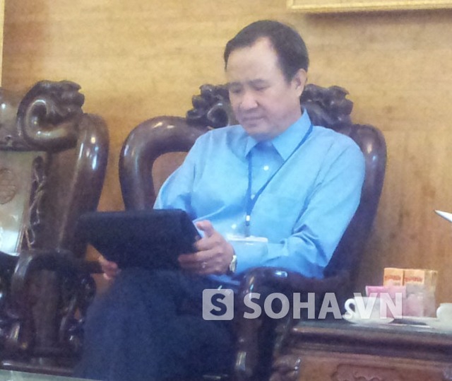 	Ông Nguyễn Văn Khoa - Bí thư Huyện ủy Phổ Yên (Thái Nguyên) khẳng định sẽ cho kiểm tra, xử lý nghiêm Bí thư xã 