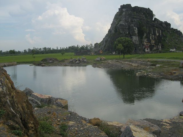 
	Địa điểm nơi xảy ra vụ đuối nước thương tâm của cháu Nguyễn Văn Hoàng