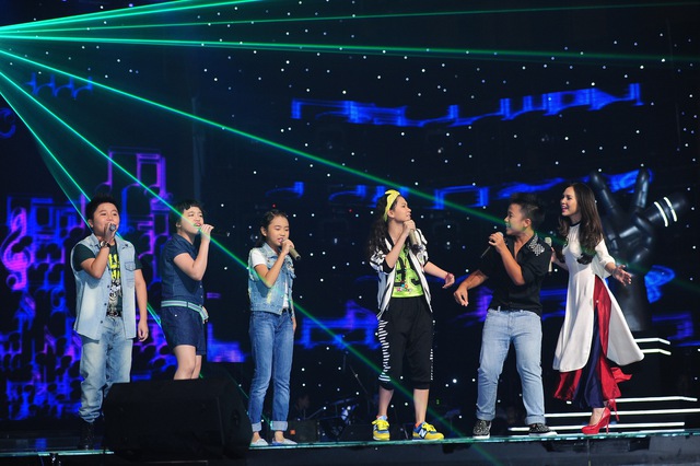 Những hình ảnh tuyệt vời nhất đêm chung kết The Voice Kids