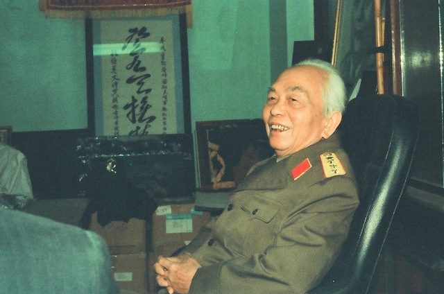 Đại tướng Võ Nguyên Giáp (Ảnh: Trần Hồng)