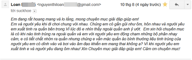 	Lời tâm sự của bạn đọc gửi về tòa soạn.