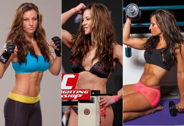 	Hoa khôi làng võ Miesha Tate