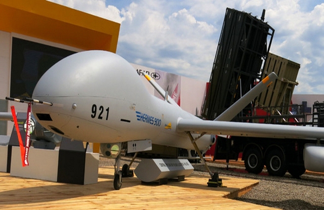 Elbit Systems (Isreal) giới thiệu mẫu máy bay không người lái Hermes 900 MALE.