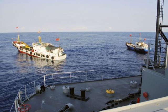 Một chuyên gia quân sự Trung Quốc cho biết, tàu thăm dò âm thanh ít nhất 