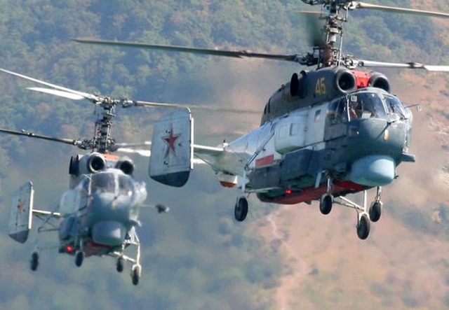 Được biết, hiện nay Hải quân Việt Nam đang hoạt động 2 loại trực thăng săn ngầm chủ lực là Kamov Ka-27 và Ka-28... (Ảnh minh họa)