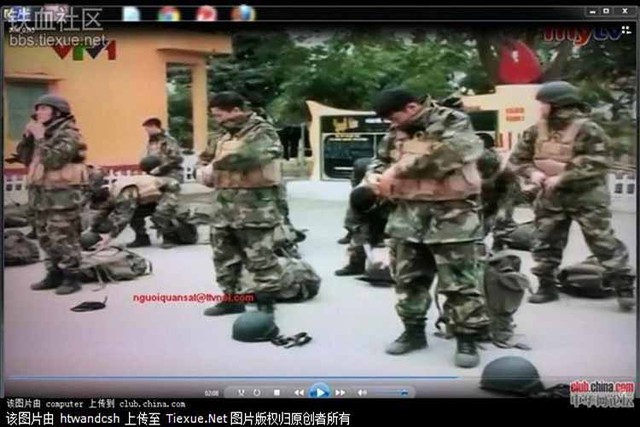 Những đoạn video clip về sức mạnh của lực lượng đặc nhiệm Việt Nam như lực lượng đặc công, lực lượng hải quân đánh bộ,... được báo chí Trung Quốc đưa tin và có những nhận định đánh giá rất cao và đưa ra sự tương quan so sánh đối với quân đội nước này.
