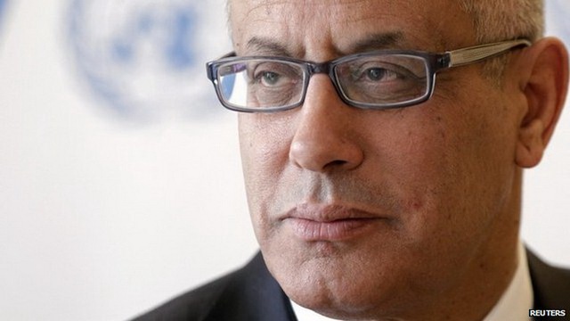 
	Thủ tướng Libya, Ali Zeidan