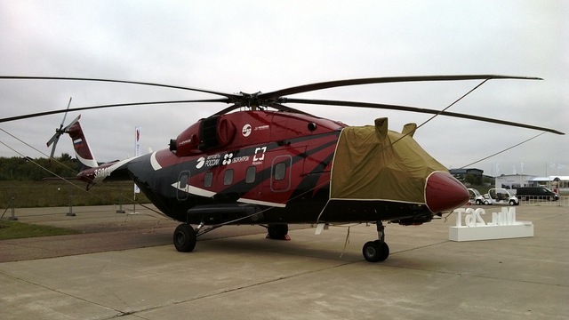 	Trực thăng vận tải bay cao nhất thế giới Mi-38 của công ty trực thăng Kazan (Nga)