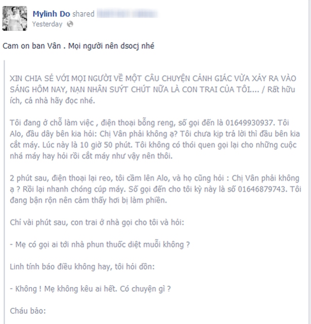 Mỹ Linh: 'Dưới 12 tuổi không nên ở nhà không có người giám sát'