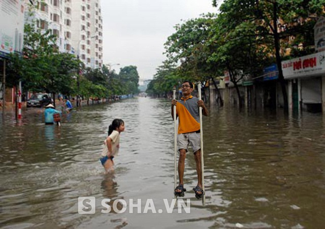 Những phát minh siêu độc để tránh lụt của người Hà 