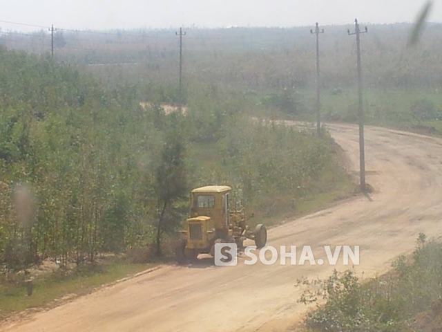 Gấp rút làm đường vào khu an nghỉ Đại tướng Võ Nguyên Giáp