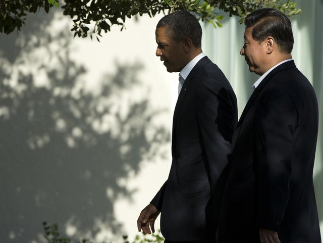  	Tổng thống Obama và Chủ tịch Trung Quốc Tập Cận Bình