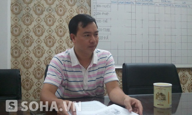 Ông Đặng Quang Mạnh, Giám đốc công ty TNHH Mạnh Cầm.
