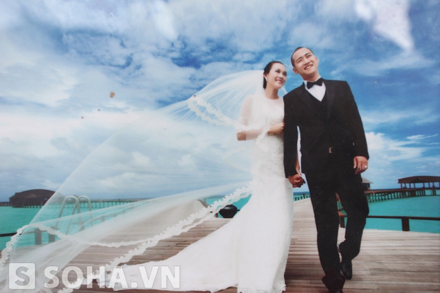 Ảnh cưới lãng mạn của siêu mẫu Phạm Ngọc Thạch