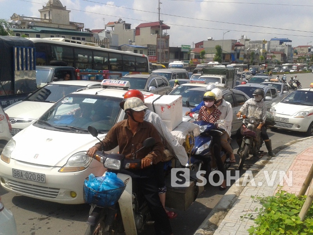 Vụ việc gây tắc đường hàng giờ đồng hồ