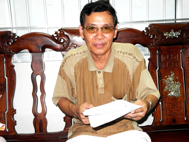 Chủ tịch UBND tỉnh Trà Vinh Trần Khiêu (Ảnh: Lê Ngọc Dương Cầm)